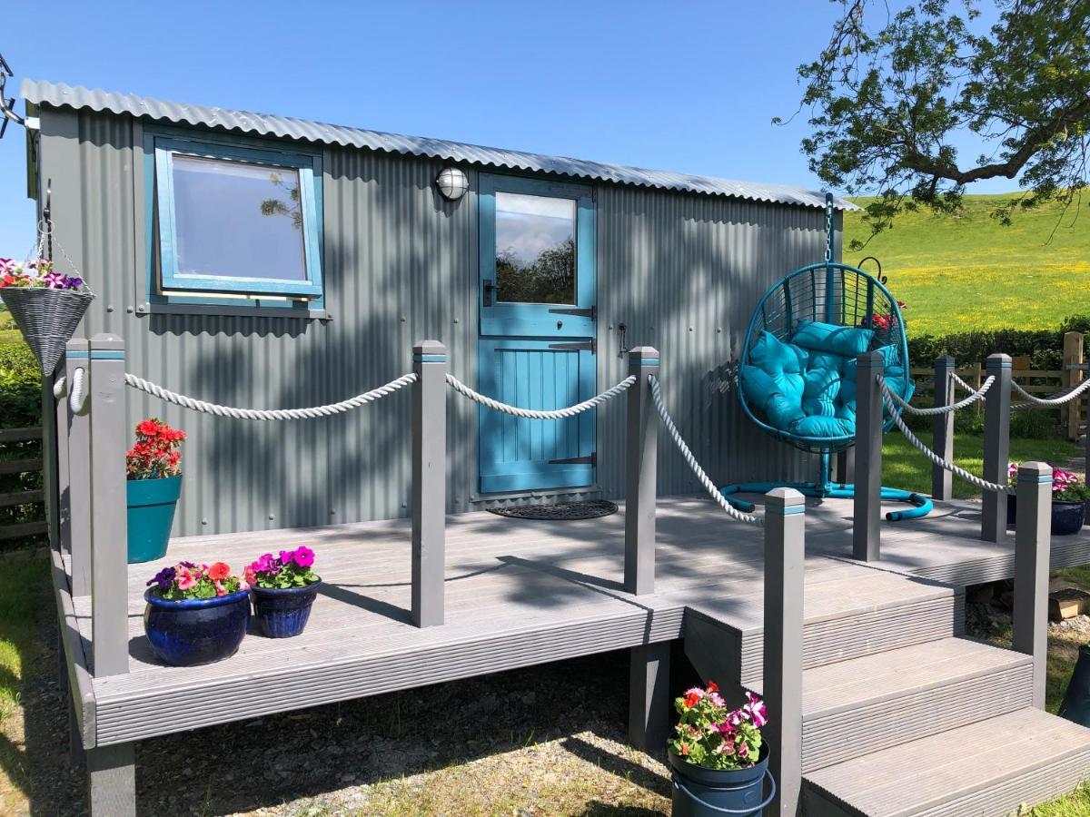 The Peacock Shepherds Hut At Hafoty Boeth Corwen Zewnętrze zdjęcie