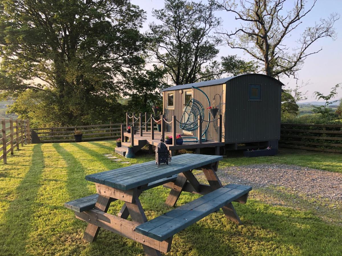 The Peacock Shepherds Hut At Hafoty Boeth Corwen Zewnętrze zdjęcie